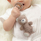 *Itzy Ritzy Bitzy Pal Natural Rubber Pacifier & Lovey - Theo the Bear